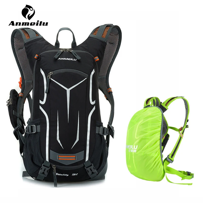ROSWHEEL Outdoor Sport Cycling Bag 15L Backpack Ultralight Bicycle W// Rain cover