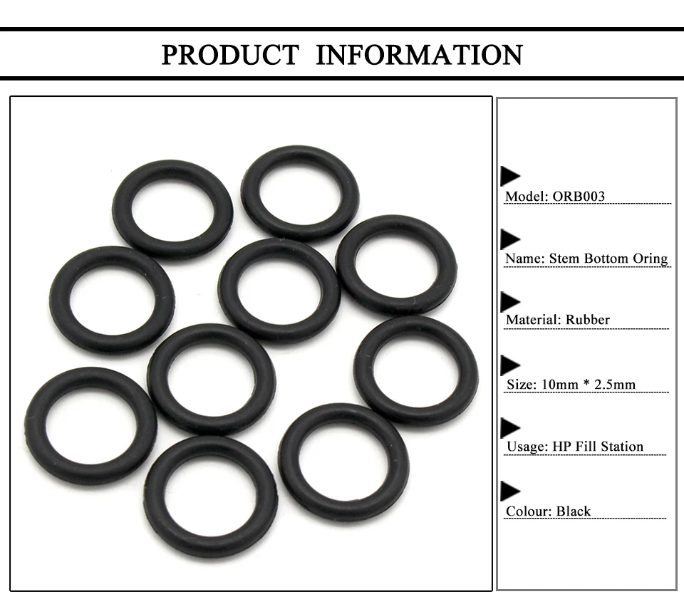 300Bar DIN заполнить станции стволовых O-кольца Нитрильный Каучук Черный 10x2,5 50 шт./100 шт. Pack Бесплатная доставка ORB003