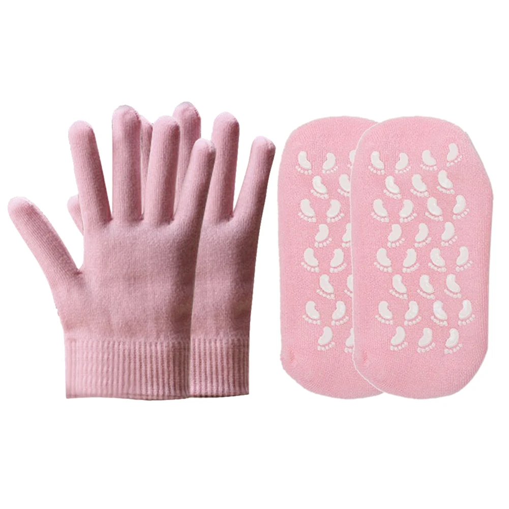 silicon gel gloves and socks Whiten Skin Moisturizing Treatment spa