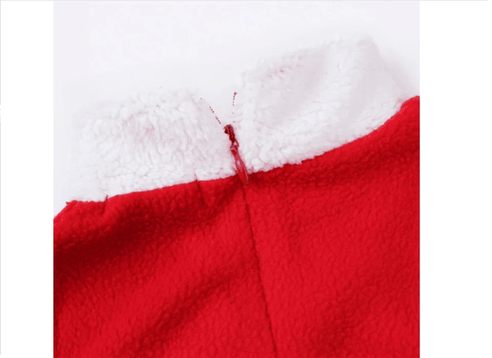 12 м-12 т детей Рождественская одежда комплект для маленьких мальчиков Обувь для девочек Санта Клаус костюмы костюм и платье Дети теплая одежда