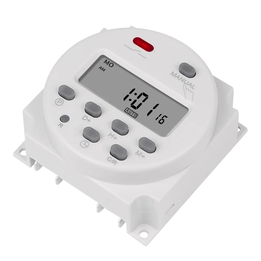 SINOTIMER CN101A DC/AC 12V Digital LCD Programmable Solar Timer Module 16 ON/0FF per Day with 4 Connecting Wires SINOTIMER CN101A DC/AC 12V Digital LCD Programmable Solar Timer Module 16 ON/0FF per Day with 4 Connecting Wires