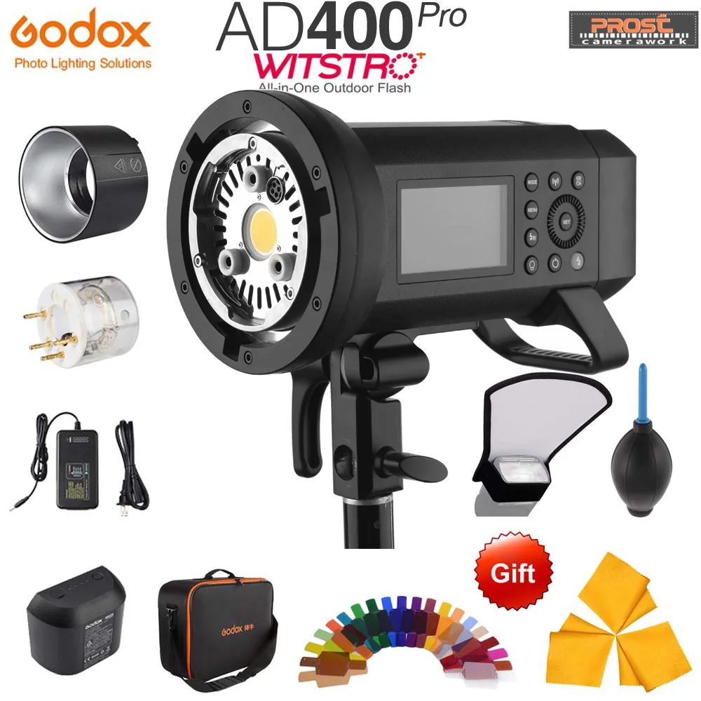 Godox AD400Pro WITSTRO открытый флэш-li на Батарея ttl HSS встроенный 2.4g беспроводное устройство X Системы с Xpro-C/ n/S/F/O триггер