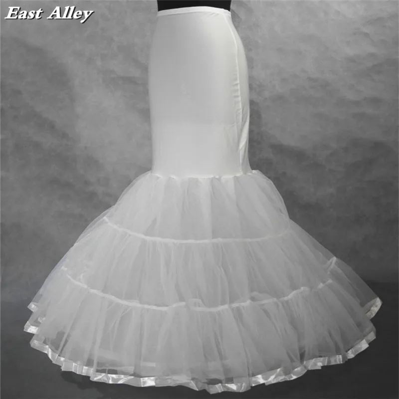 New Mermaid Dress Petticoat Wedding Crinoline Underskirt Bridal Full
