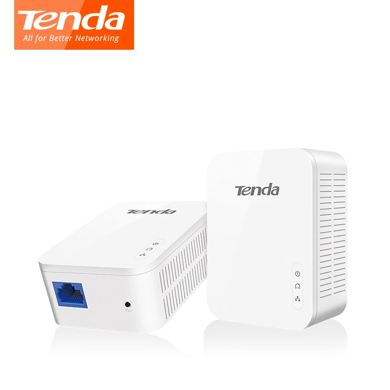 Tenda PH3 AV1000 Gigabit Powerline адаптер 1* пара 1000 Мбит/с PLC комплект Homeplug AV2 Gigabit сетевые адаптеры удлинитель Ethernet IPTV