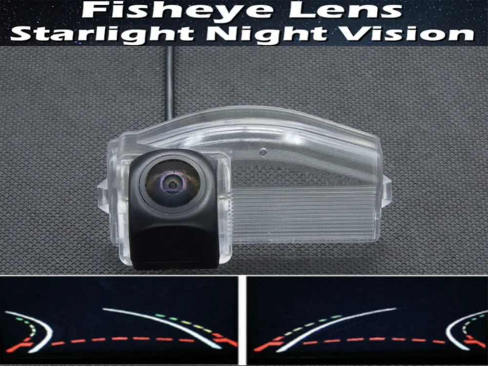 

1080P Trajectory Tracks Fisheye Car Parking Rear view Camerafor Mazda 3 2004 2005 2006 2007 2008 2009 2010 2011 2012 2013 Mazda