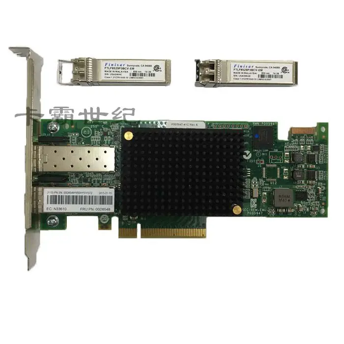 

Brand new original Emulex LPE16002 16Gb dual port HBA Fibre Channel card, guaranteed for three years
