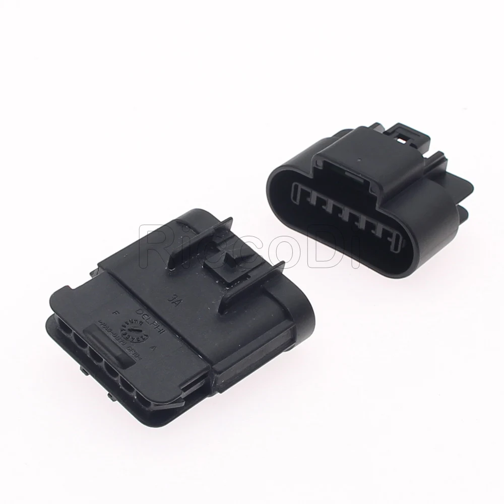 6 способ 15326833/15397579 черный GT 150 герметичный штекер Delphi Aptiv разъем Макс ток 15 Ампер DJ7065D-1.5-21
