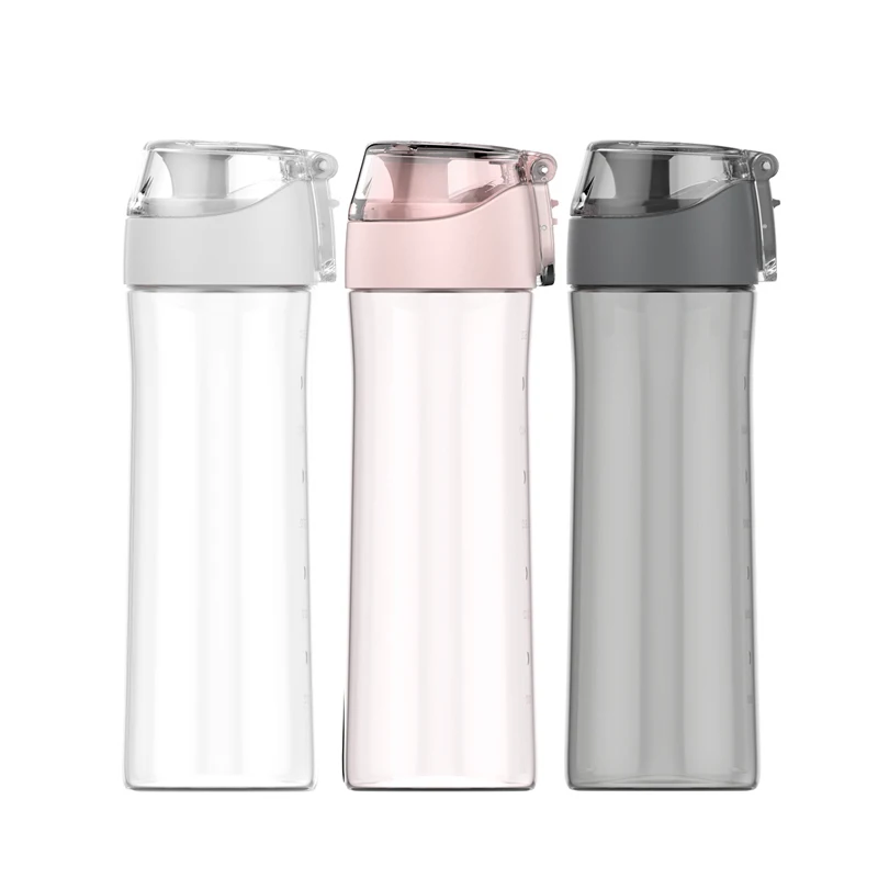 

Xiaomi Youpin Fun Home Sports Gym Drinking Bottle Tritan Cup 3 Colors 600ml Scale Cup High Temperature Anti-fall Portable Bottle