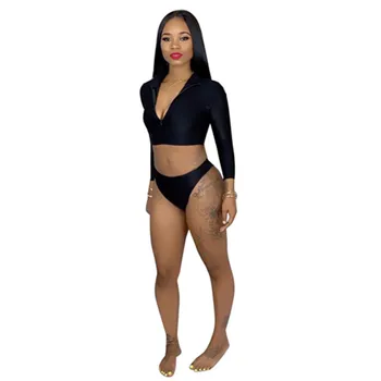 

Spring Summer Women Two Piece Set Top and Pants Plus Size Outfits Tracksuit Sweatsuit Solid Long Sleeve Beach Sets