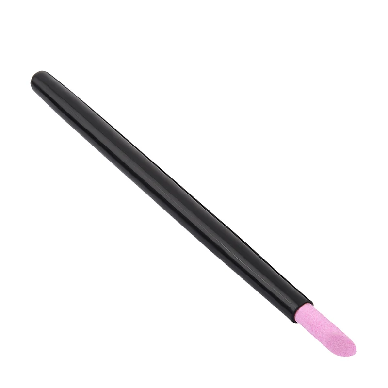 

1pc Unique Stone Nail File Professional Cuticle Remover Trimmer Buffer Pedicure Manicure Nail Art Tool For Women Makeup Tool