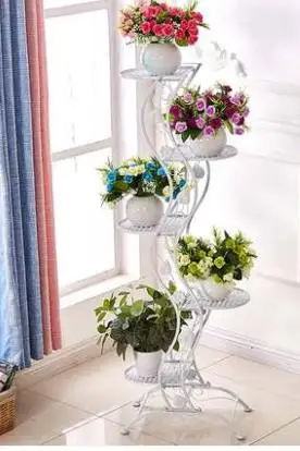 Луи Мода завод полки балкон цветок стеллаж многоэтажная гостиная офисный пол типа