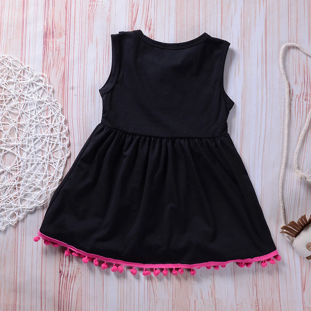 Yeedison Sleeveless Children Clothing Set 2018 Summer Girls Clothes Cotton Kids Outfit Suits 2Pcs Grils Unicorn Dress Pants Sets (7)