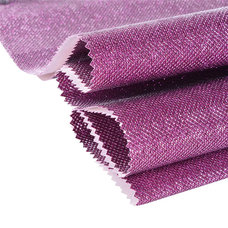DIY A4 Shiny Synthetic Leather Fabric High Quality PU Leather Sewing Material for Handmade Crafts Wholesales - Цвет: 10