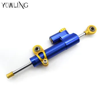 

Motorcycle steering damper stabilizer linear reversed safety control for honda CB400 VTEC 1999 CBR600 F4i CB600F HORNET CBR600RR
