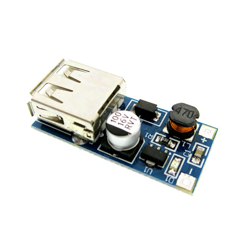 DC DC USB Output charger step up Power Boost Module 0.9V 5V to 5V
