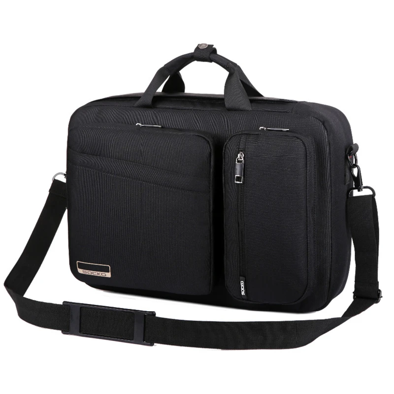 SOCKO Многофункциональный рюкзак для ноутбука 14 15,6 17 17,3 дюймов портфель сумка через плечо дорожная школьная сумка для мужчин и женщин