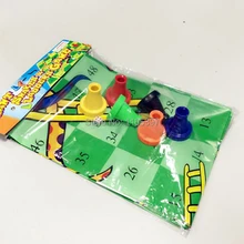 6 комплектов Дешевые змеи и лестницы игровые игрушки вечерние игрушки подарки Лут наполнители выдать классический мини. Карманные настольные игры