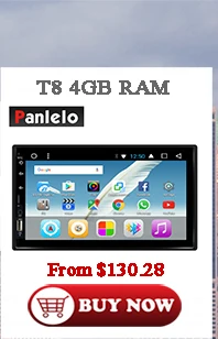 Flash Deal Panlelo Car Stereo Android 7.1 For Audi Q3 Auto Radio AM/FM GPS Navigation BT Steering Wheel Control Wifi  2 Din HD 1024*600 3