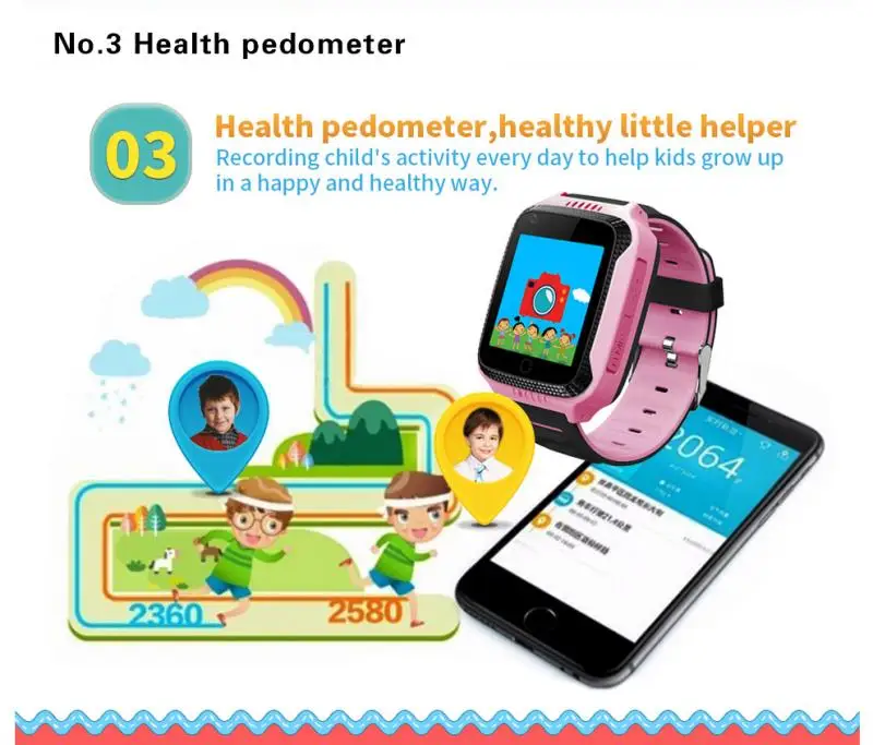 Детские Смарт часы M05 с функцией GPS и монитором потери|Смарт-часы| |