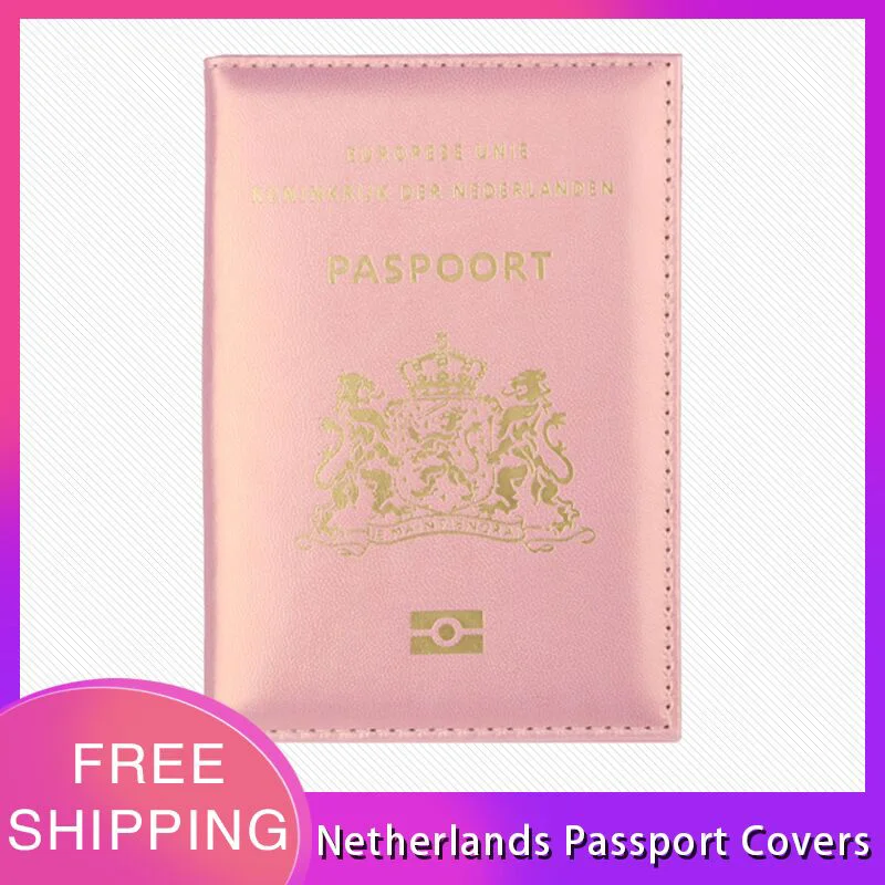 PU leather Netherlands Passport Cover Soft New Holland Women Covers For
