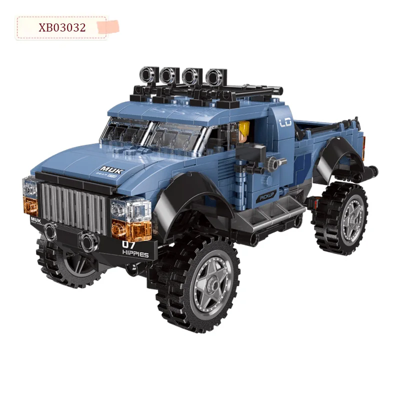 

XINGBAO XB03032Self-Locking Bricks Building Block Pickup Truck Assembling Model Difficult Toy Gift for Boy D30