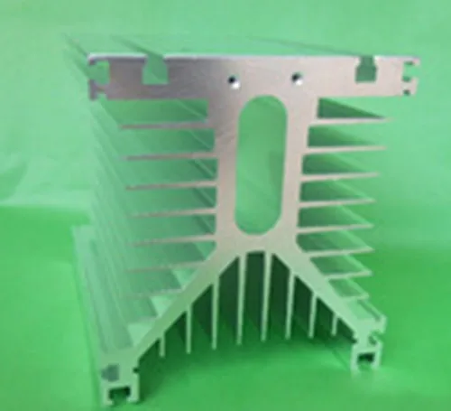 

Y shape 200*125*135mm Aluminum three Phase Solid State Relay SSR Heat Sink for less than 300A