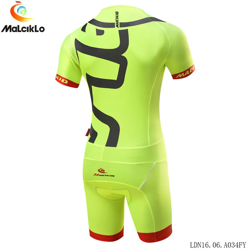 Comprar Malciklo Pro hombres divertido diseño triatlón equipo Ciclismo Jersey Skinsuit Ropa De Ciclismo Maillot traje