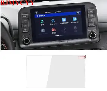 

BJMYCYY Car styling Protection film of control display screen in automobile For Hyundai Kona Encino Accessories