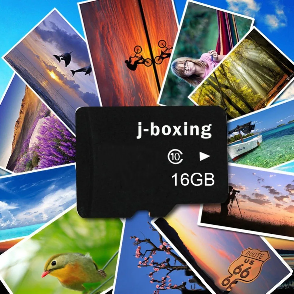 J-boxing 16 Гб Micro SD карта памяти 16 Гб Micro SD TF флэш-карта памяти 16 Гб cartao de memoria для смартфонов/планшетных ПК/gps