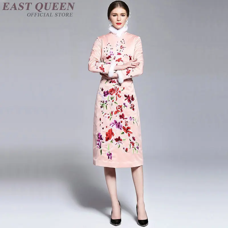 cheongsam qipao ao dai dress chinese style ladies elegant chinese dress qipao AA3251 Y