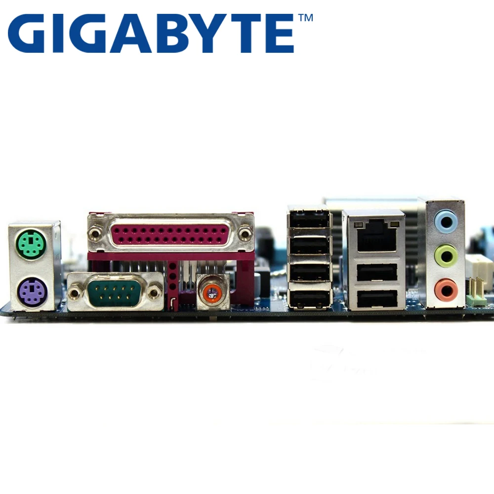 Материнская плата GIGABYTE GA-P43-ES3G для настольных ПК P43 с разъемом LGA 775 для Core 2 Pentium D DDR2 16G ATX оригинальная P43-ES3G материнская плата