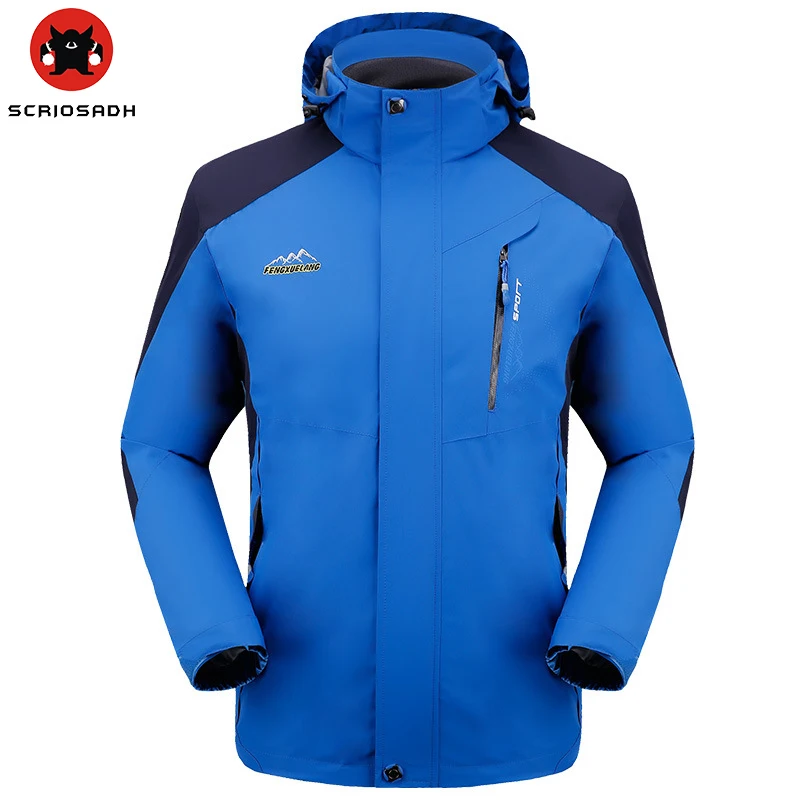 Outdoor Men's women's windbreakers camping hiking waterproof jacket softshell Mountaineering