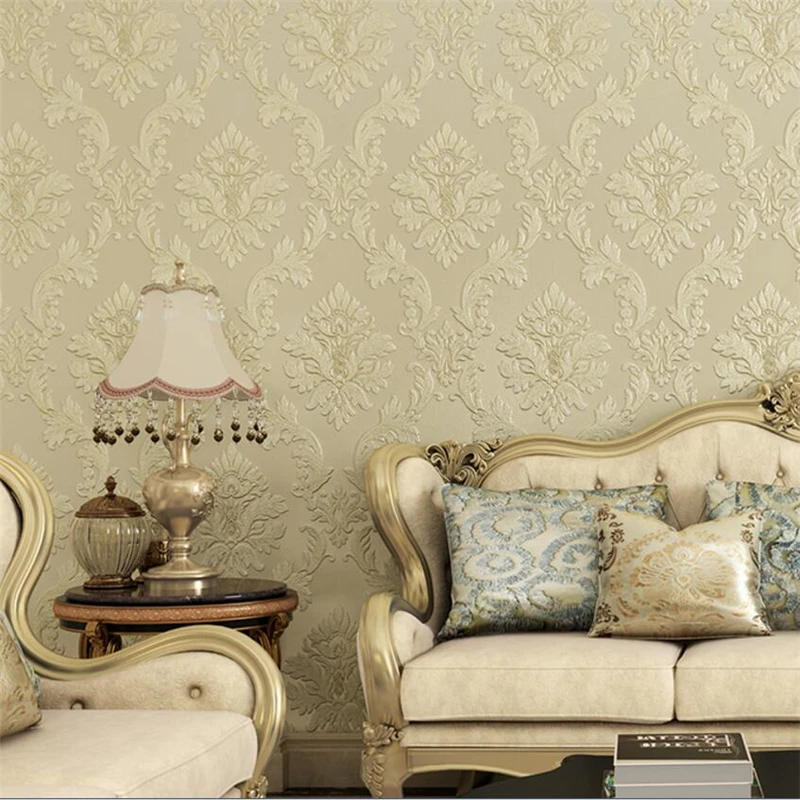 Buy beibehang non woven wallpaper European style