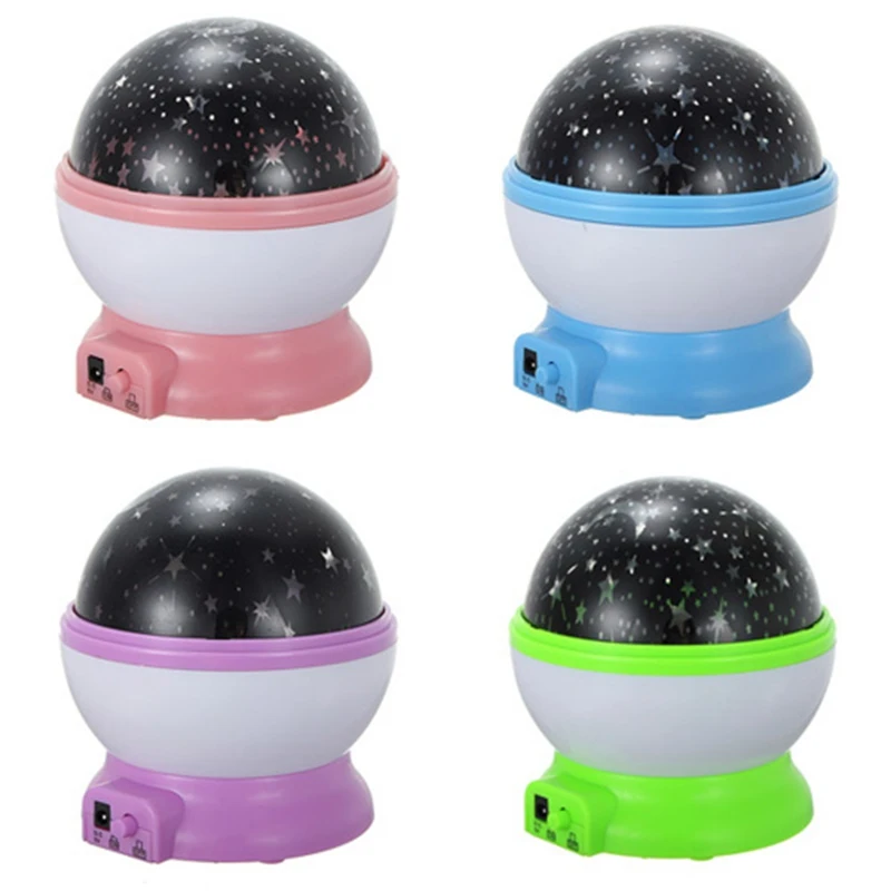 

Romantic Rotation Lamp Cosmos Starry Star Night Light Sky Projector USB Home Room Decoration Great Gift Baby Care