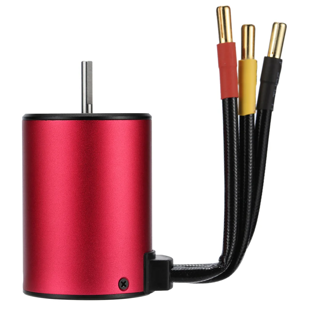 

Original S3650 3100KV 4 Poles Sensorless Brushless Motor for 1/10 RC Car Truck Parts