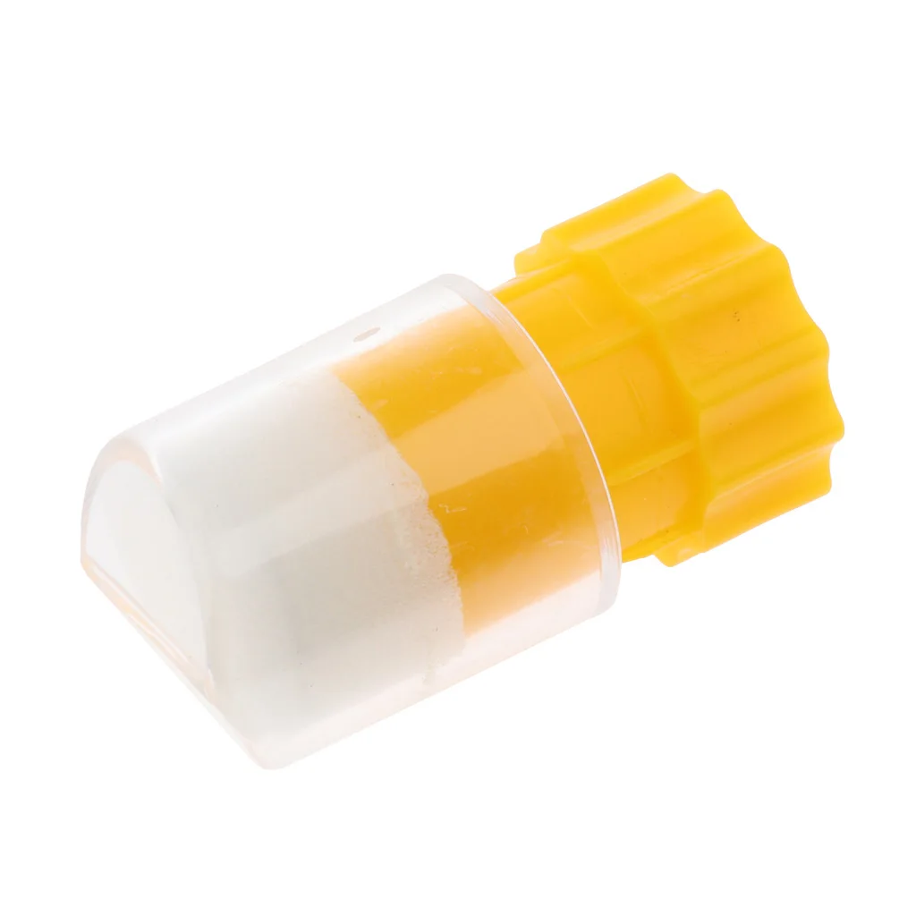 Premium Queen Bee Marking Cage Marker Bottle with Soft Plunger for Beekeeper, Yellow