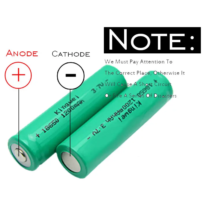 Большая скидка, 30 шт/партия 18650 3,7 V перезаряжаемая батарея 1200 mAh для светодиодный фонарик