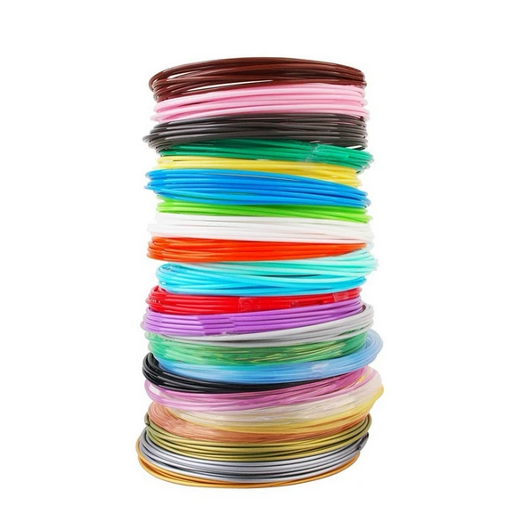 Dikale 24 цвета 3D печать материал 72 м 120 м 240 м 3D Ручка Stift PLA Filament Refill для импрессора 3D Caneta моделирование стереоскопического - Цвет: PLA 240m 24 Colors