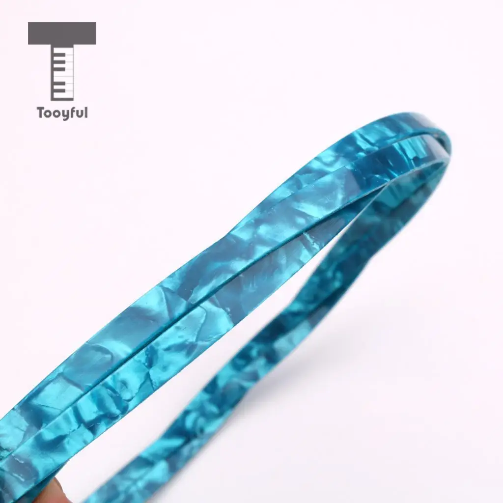 Tooyful Celluloid Guitar Binding Inlay Purfling Strip 1620x6x1.5mm for Luthier