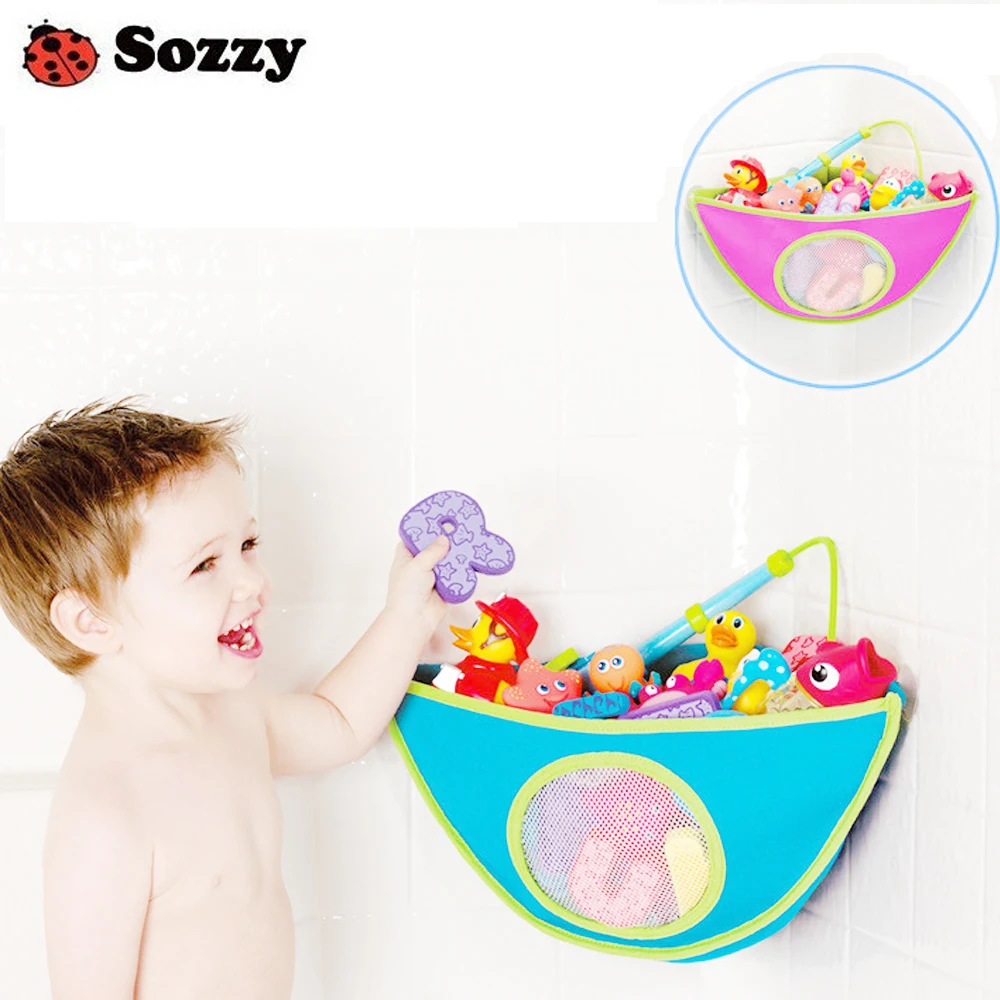 Register shipping SOZZY bathroom corner bath toy bag for children
