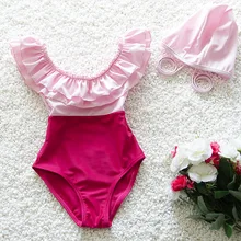 Bikini 2018 Baby Girls Swimsuit Bikini Siamese Triangle Kids Swimwear Children Swimming Suit Bathingsuit Girls Swimsuit