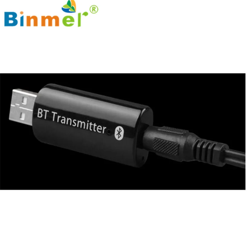 Binmer Bluetooth беспроводной динамик приемник беспроводной музыкальный передатчик USB мощность Bluetooth адаптер Sep 13