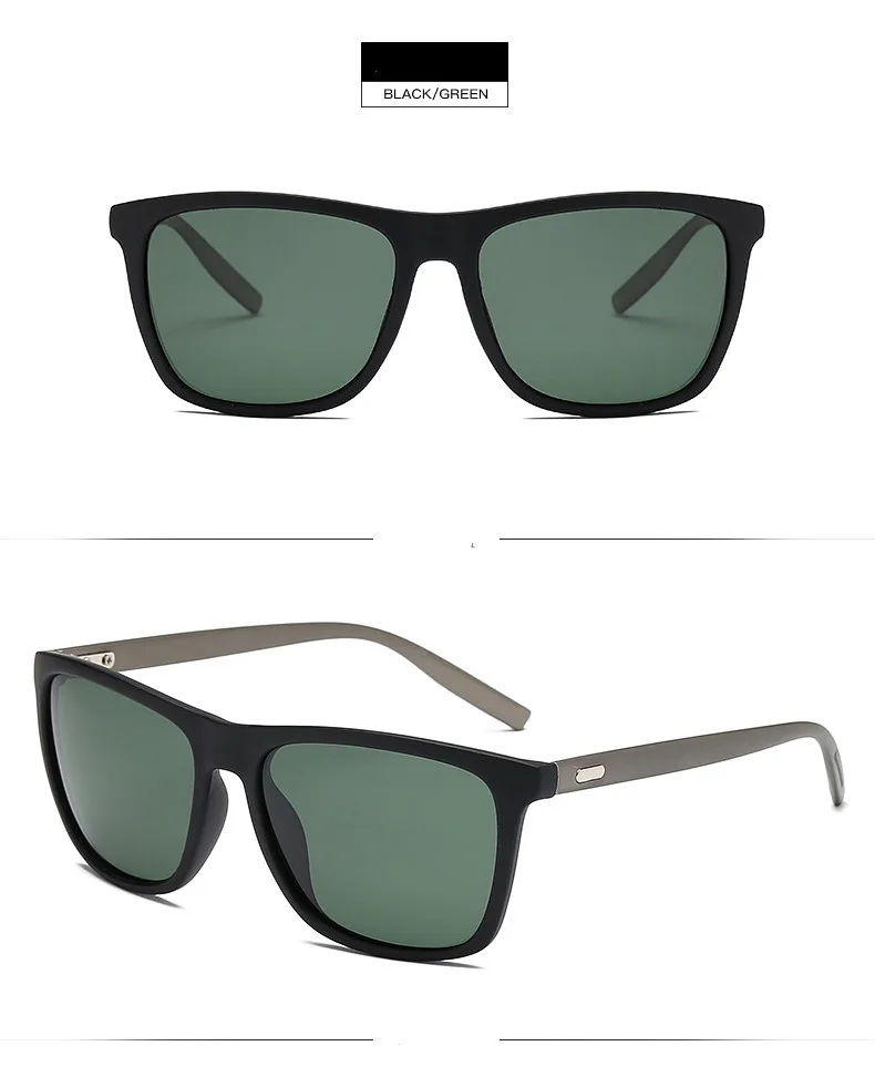 XojoX поляризованных солнцезащитных очков Для мужчин Брендовая дизайнерская обувь Высокое качество Классические вождения Винтаж солнцезащитные очки оттенки Для мужчин ретро очки UV400
