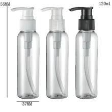 120 мл баночки для путешествий дозатор для мыла лосьон многоразовая прозрачная бутылка Пластик фляга 4 oz 30 шт