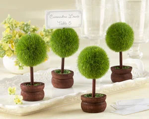 

Wedding Favor Topiary Tree Photo and Place Card Holder Wedding Table Decoration 80 pcs/lot