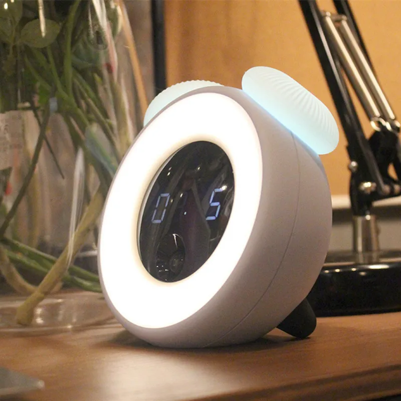 Dimmable Touch Led Night Light USB Motion Sensor Alarm Clock Atmosphere Lamp for Children Baby Kids Gift Bedside Bedroom Dimmable Touch Led Night Light USB Motion Sensor Alarm Clock Atmosphere Lamp for Children Baby Kids Gift Bedside Bedroom