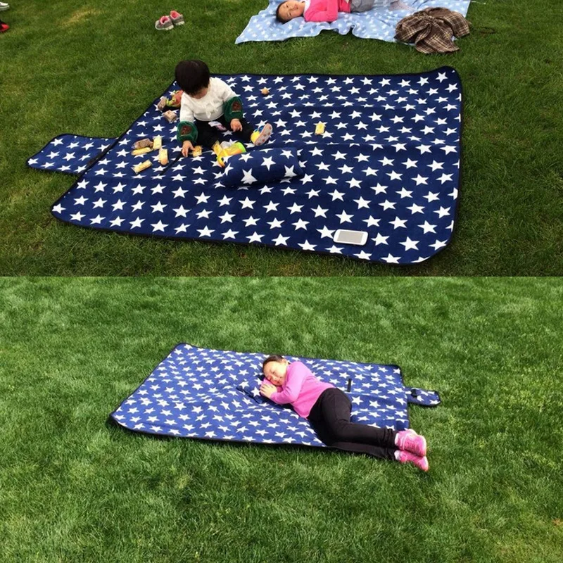 Складной коврик для отдыха на природе, коврик для пикника, коврик, одеяло, детский плед, водонепроницаемое влагостойкое пляжное одеяло, коврик