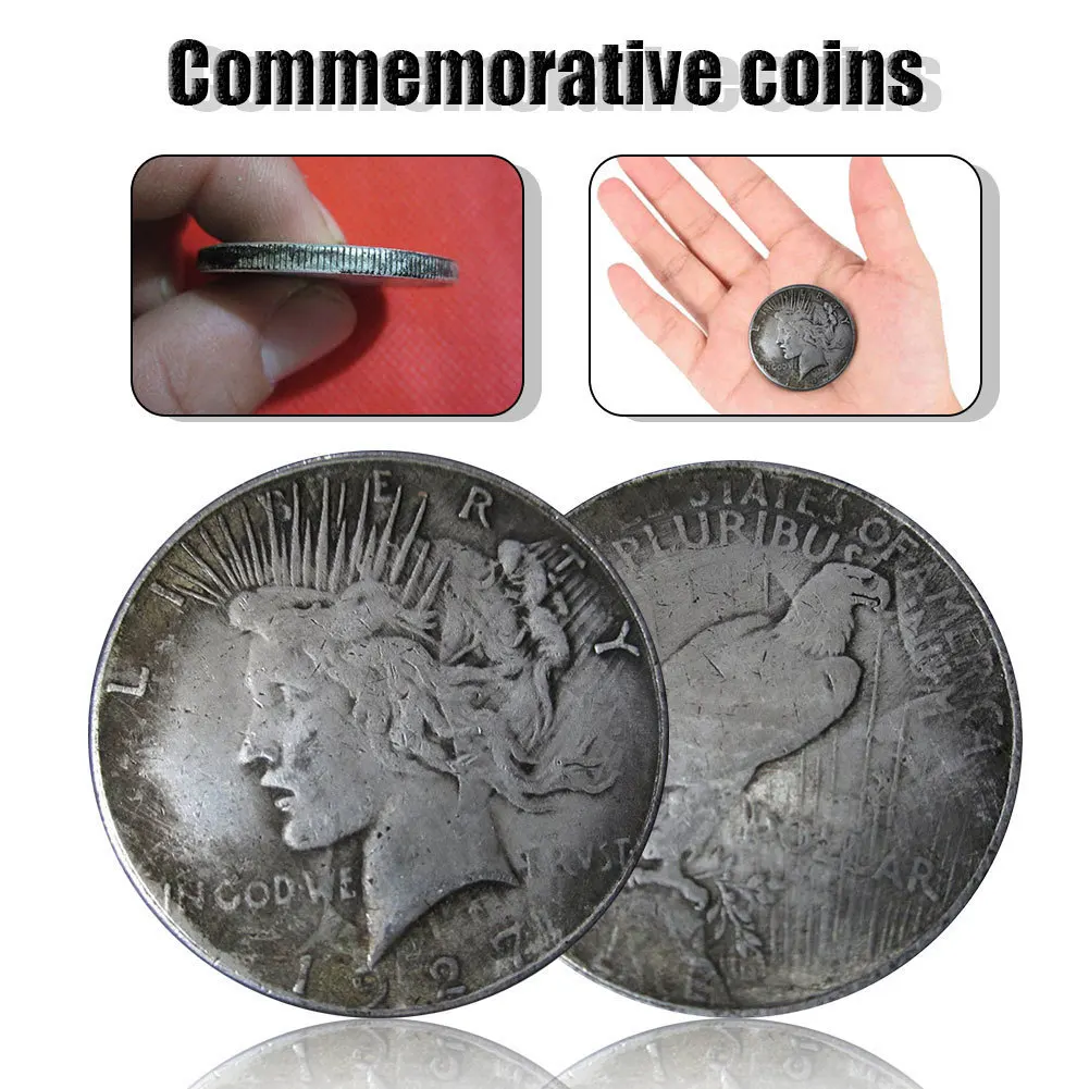 

US 1927 Commemorative Coin Imitative USA Year 1927 1 Dollar Commemorative Coin Gift Collection Dia 39mm Drop Shipping