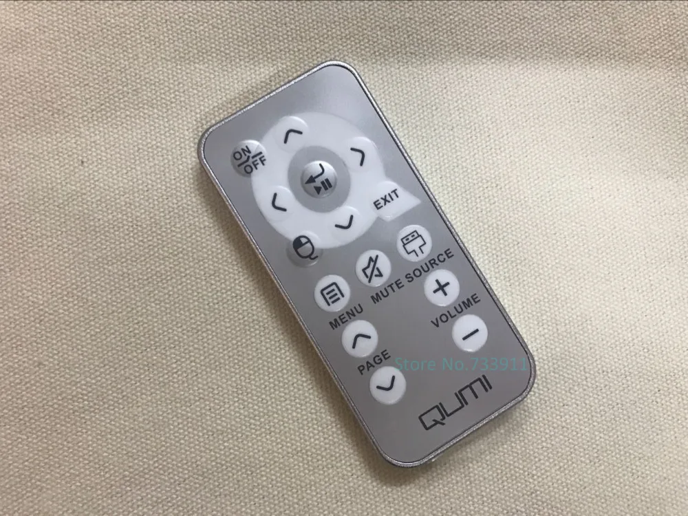 Vivitek Original Projector Replacement Remote Control For Qumi Q2 Q5 Q7