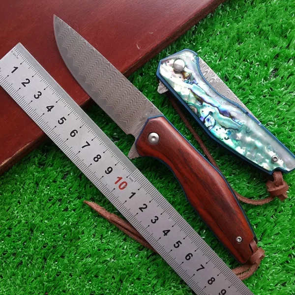 Buy Damascus steel folding Paring knife collection